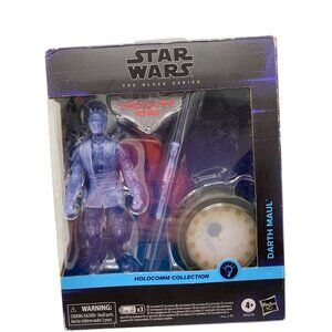 Star Wars The Black Series Darth Maul Holocomm Collection Action Figure By Hasbr